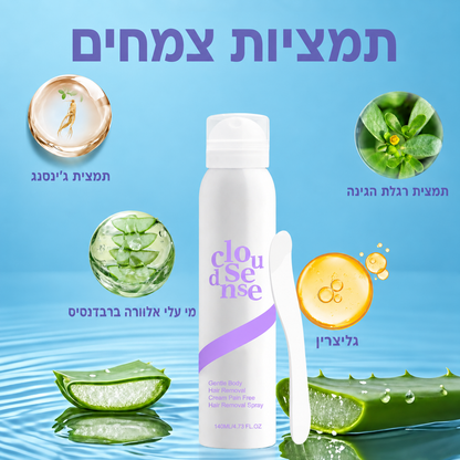 Yuri – ערכה להסרת שיער באופן טבעי בלי סכין ובלי גירוי